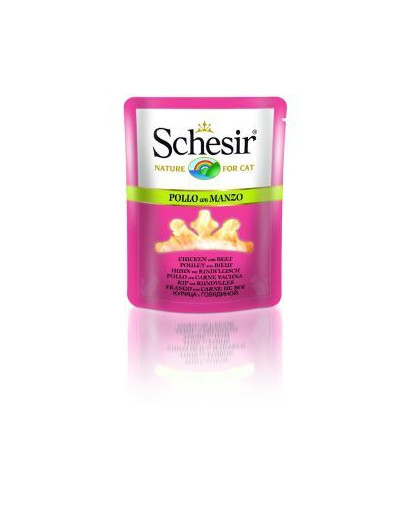Schesir vištiena su jautiena 70 g