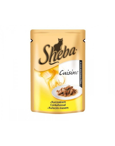 SHEBA Cuisine konservai su vištiena 85 g