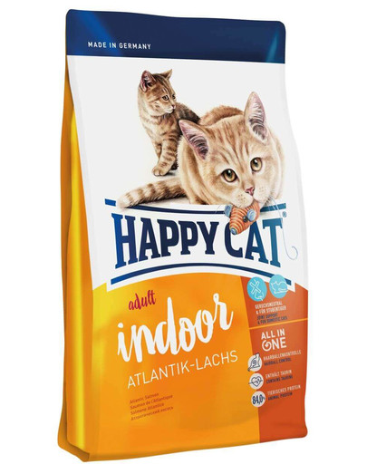 Happy Cat Fit & Well Indoor Adult ar lasi 300 g