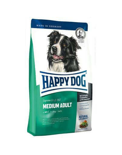 HAPPY DOG Fit & Well Adult Medium 300 g