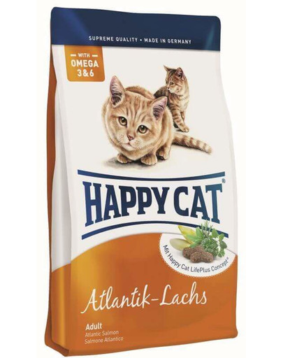 Happy Cat Fit & Well Adult su lašiša 300 g