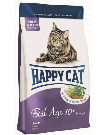 Happy Cat Fit & Well Best Age 10+ ar putnu gaļu 1,4 kg
