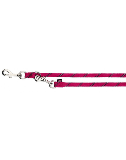 Trixie reguliuojamas pavadėlis Sporty Rope, S-M 2 m / 8 mm, violetinis