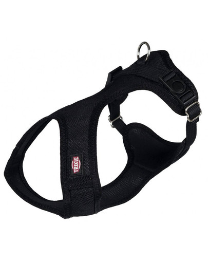 Trixie minkštos petnešos S: 33–50 cm/20 mm juodos