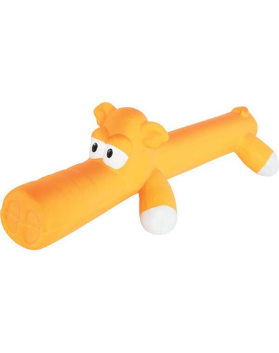 Zolux lateksinis žaislas Stick 31 cm oranžinis