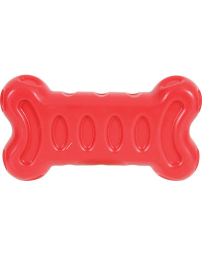 Zolux žaisliukas TPR Bubble kaulas 15 cm raudonas