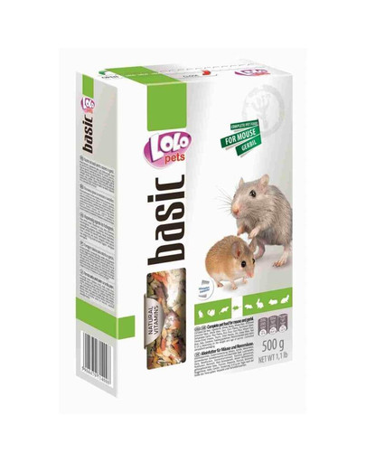 Lolo Pets maistas pelėms ir smiltpelėms 0,5 kg