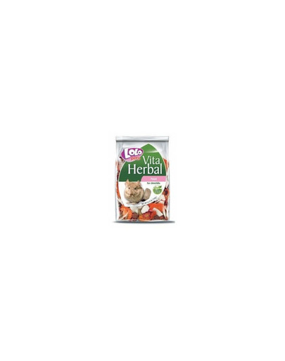 Lolo Pets Vita Herbal Feast maistas šinšiloms 150 g