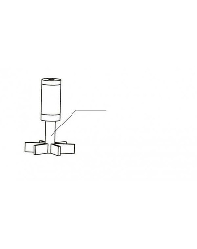Aquael PFN/Turbo/Circulator - 500 (N) rotorius