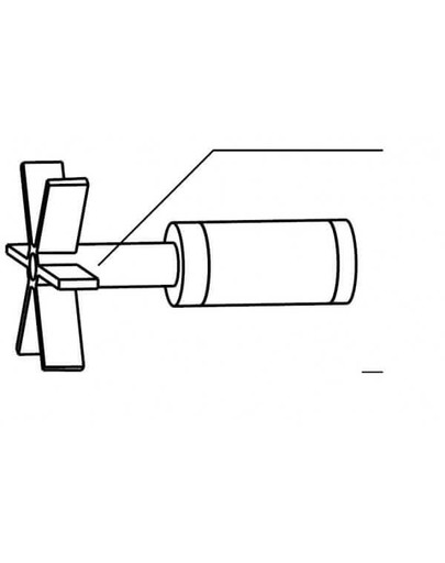 Aquael PFN/Turbo/Circulator - 1500 (N) rotorius
