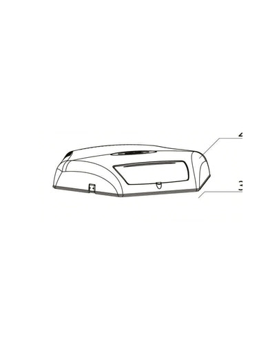 Aquael Hexagon 60 LT akvārija vāks