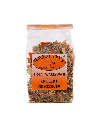 Herbal Pets žolelių ir daržovių kramtalas II triušiams 50 g