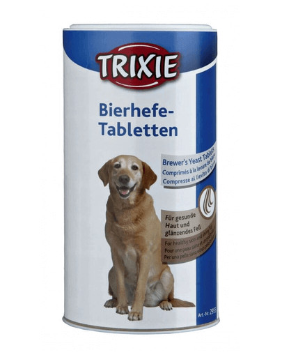 Trixie tabletės sveikai odai ir švytinčiam kailiui šunims, 125 g