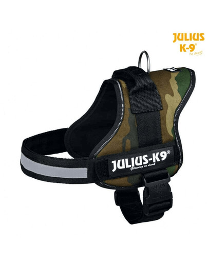 Trixie petnešos Julius-K9, Kamufliažinės, 3 / XL 82–116 cm