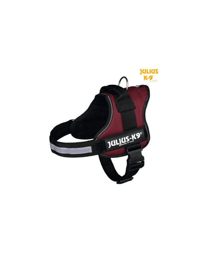 Trixie petnešos Julius-K9, bordo, Baby 2 / XS-S 33–45 cm