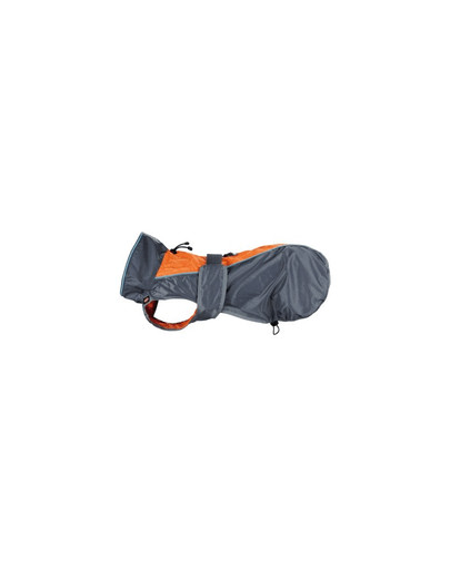 Trixie lietpaltis Solid S 40 cm pilkas-oranžinis