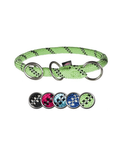 Trixie pavadėlis Sporty Rope S-M: 40 cm / 8 mm šviesiai žalias