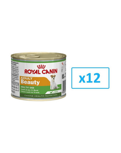 Royal Canin mini Beauty konservai 12 X 195 g