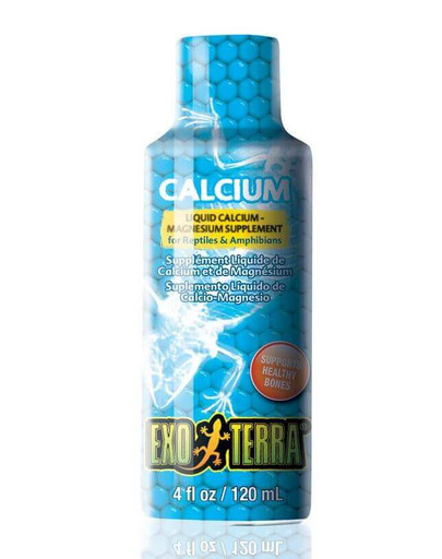 Exo Terra Calcium Liquid Supplement kalcio priedas ropliams 120 ml