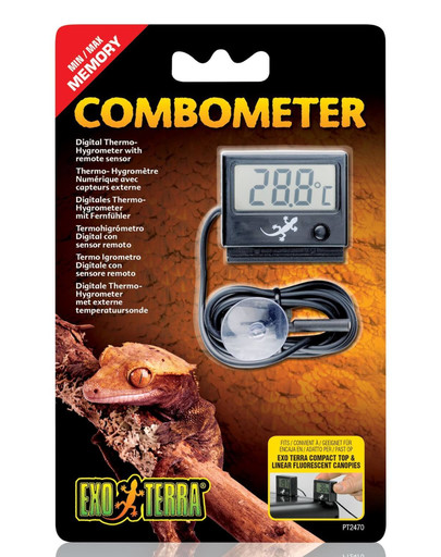 Exo Terra ComboMeter skaitmeninis hidrometras-termometras