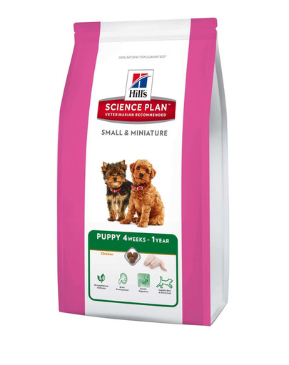 HILL'S Science Plan Canine Puppy Small & Mini Chicken 1,5 kg