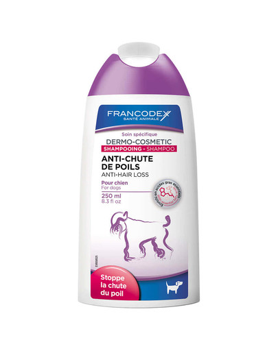 Francodex Anti-Hair Loss šampūnas šunims nuo šėrimosi 250 ml