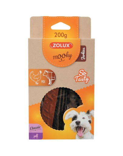 ZOLUX kārums MOOKY Classic JERKIES MIX 200 g