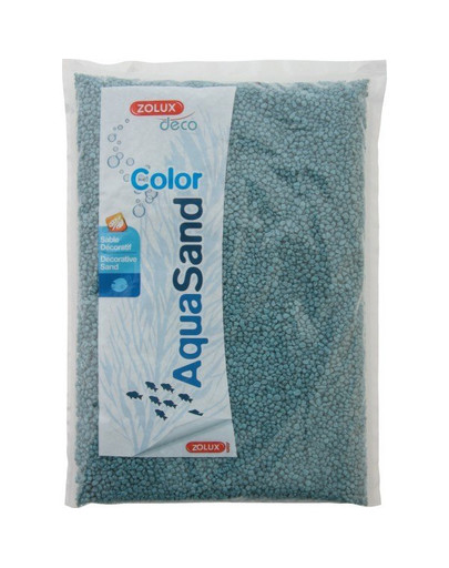 ZOLUX Aquasand Color neonas mėlynas 5 kg