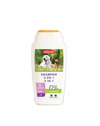 ZOLUX 2-in-1 šampūns 250 ml