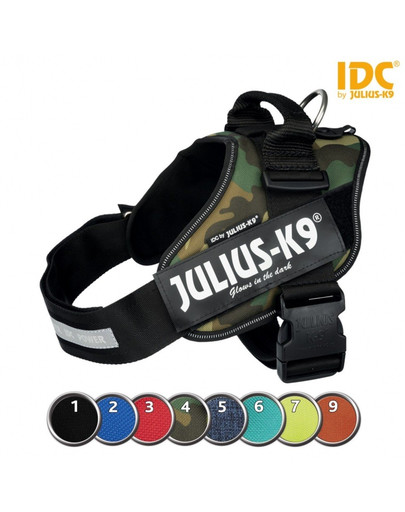TRIXIE Julius-K9 petnešos šunims Mini/M, spalva: mėlyna