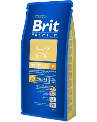 BRIT Premium Adult M su vištiena 8 kg