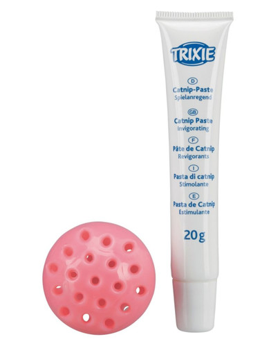 TRIXIE pastą katėms su katžole 20 g ir rutuliuku 4 cm skersmuo