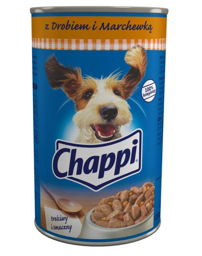 Chappi su paukštiena ir morkomis 1.2 kg