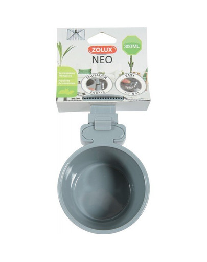 ZOLUX . Plastmasas Neo bļoda, diametrs 12 cm 500 ml