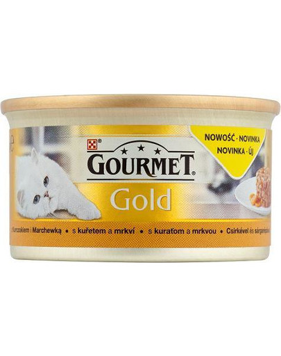 GOURMET Gold Savoury Cake su vištiena ir morkomis 85 g