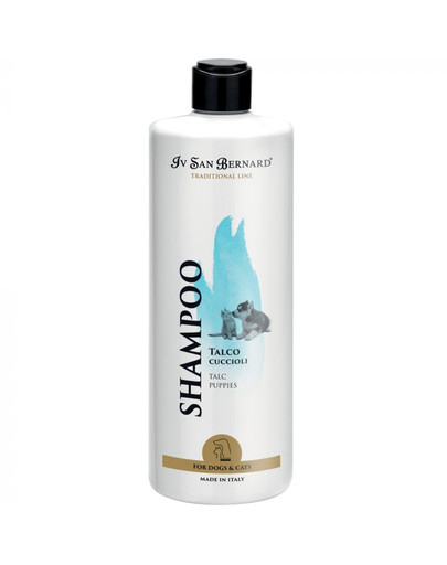 IV SAN BERNARD šampūnas su talku šuniukams ir kačiukams 500  ml