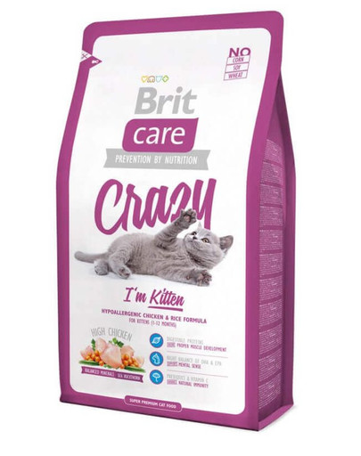 Brit Care Cat Crazy I'M Kitten 7 kg