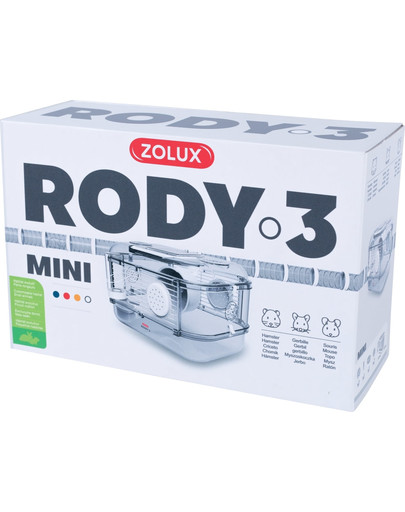 ZOLUX RODY3 MINI narvelis baltas