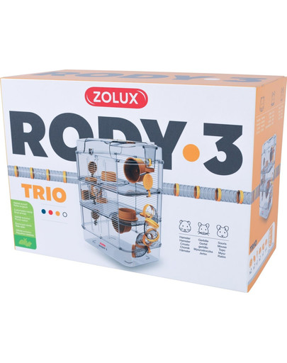 ZOLUX narvelis RODY3 TRIO yellow
