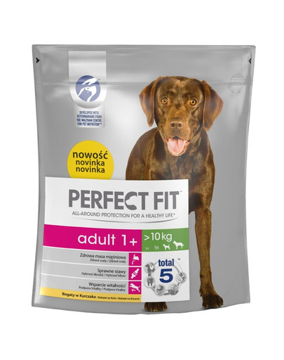 Perfect Fit Adult (1+ metai) ėdalas praturtinas vištiena vidutinių ir didelių veislių šunims 1.4 kg