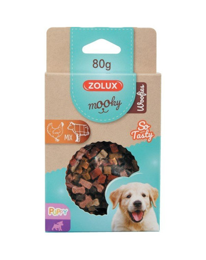 ZOLUX  MOOKY Puppy WOOFIES 80 g