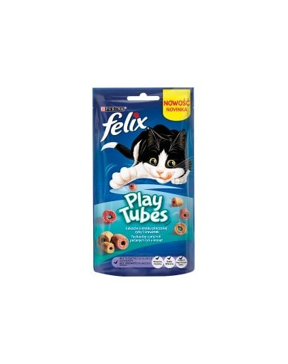 FELIX Play Tubes žuvis ir krevetės 50 g