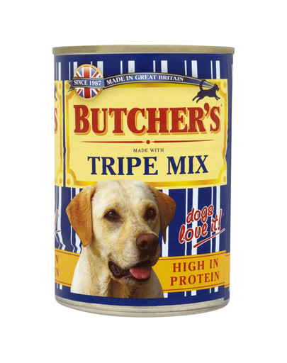 BUTCHER'S Tripe Mix paštetas su jautienos prieskrandžiu 400 g