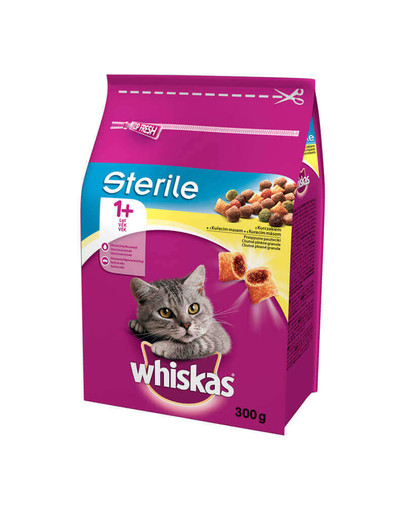 WHISKAS Sterile Kurczak 0,3kg