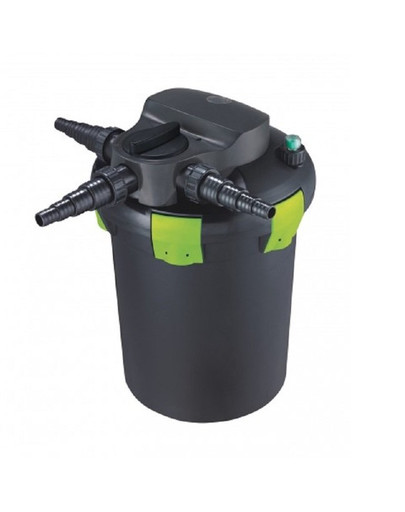 AQUA NOVA spiediena filtrs ar „BACKFLUSH“ pašattīrīšanās sistēmu, UV 9W, filtra tilpums 6000L