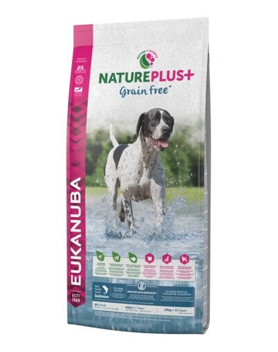 EUKANUBA Nature Plus+ Adult Grain Free Salmon 2,3 kg