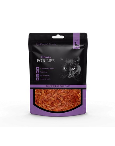 FITMIN For Life Cat & Dog Treat Duck Jerky skanėstai su antiena 70 g