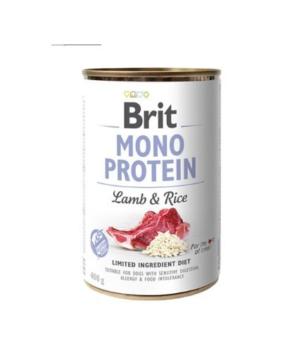 BRIT Mono protein lamb & rice 400 g