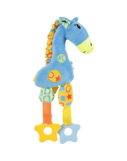 ZOLUX Puppy rotaļlieta žirafe, zila 29 cm