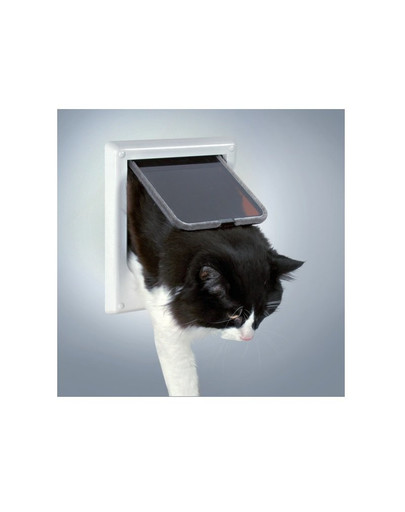 Elektromagnētiskas durvis kaķiem Freecat deluxe balts
